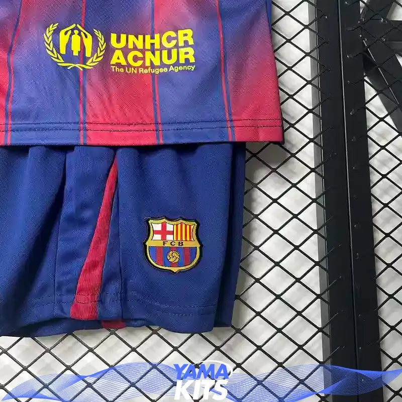 Maillot Barcelone enfant domicile 2025/2026 YamaKits Foot
