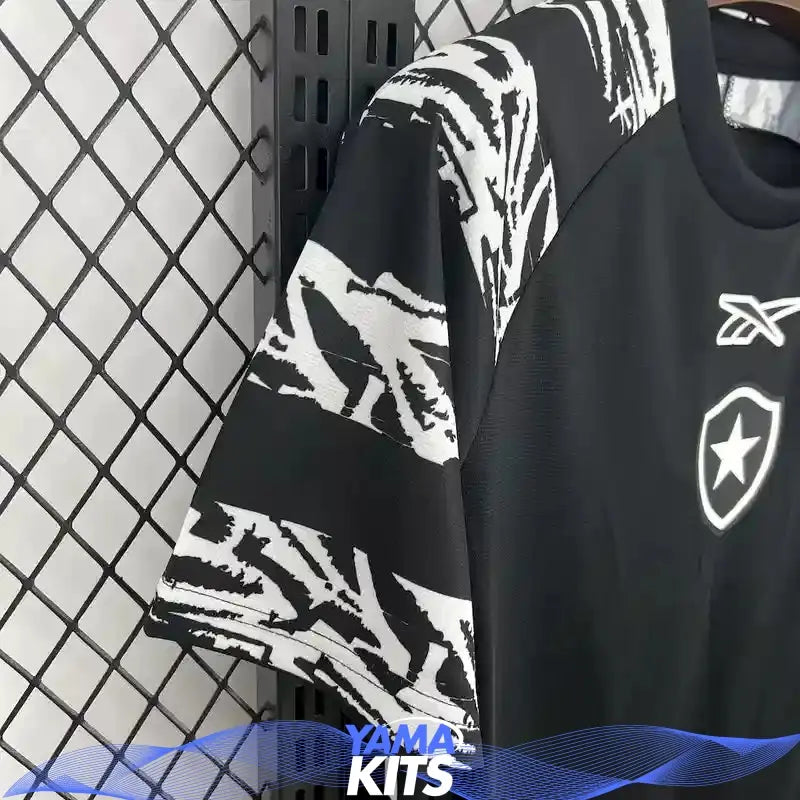 Maillot Botafogo d'avant match "noir" 2025/2026 YamaKits Foot