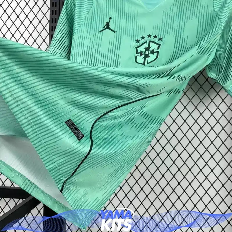 Maillot Brésil Gardien vert CDM 2026/2027 YamaKits Foot
