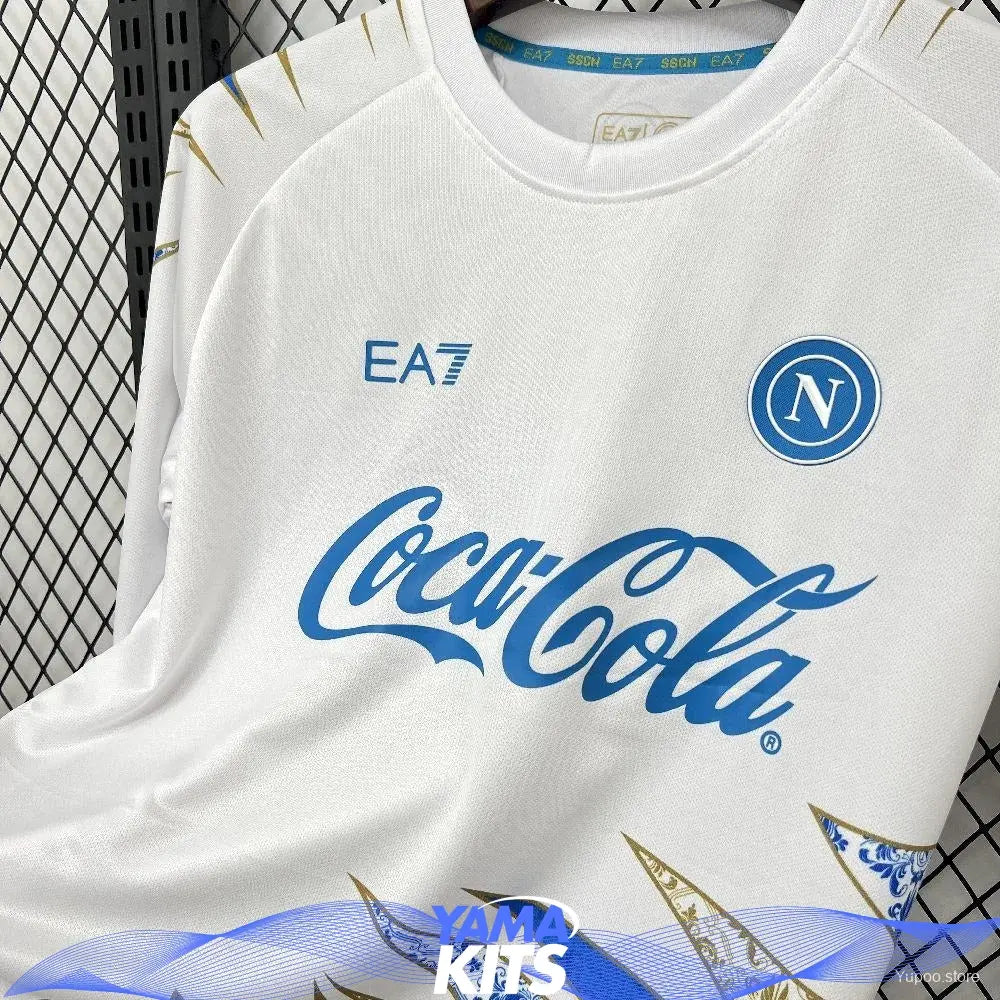 Maillot Napoli Pré-Match Manches Longues 2025/2026 Classic Shirtss