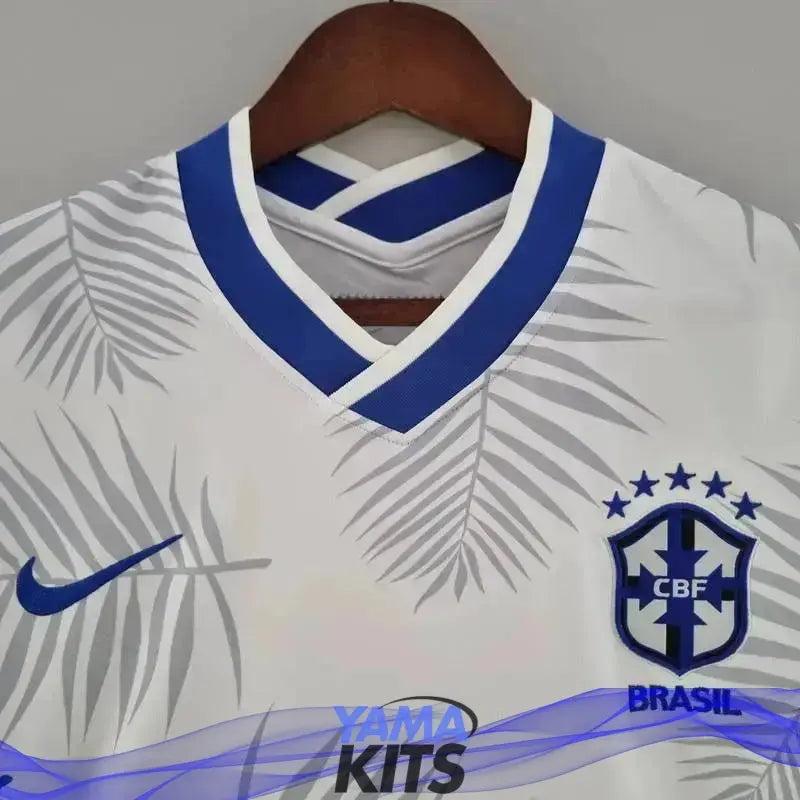 Maillot Brésil Concept « feuilles bleues » 2024/2025 - YamaKits