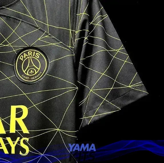 Maillot Paris Third « noir,jaune » 2022-2023 - YamaKits