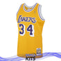 MAILLOT SHAQUILLE O'NEAL LOS ANGELES LAKERS VINTAGE