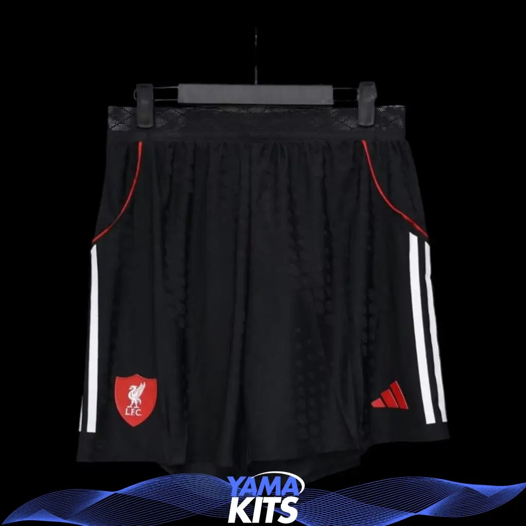 Short Liverpool extérieur 2025-2026 Yamakits Short foot