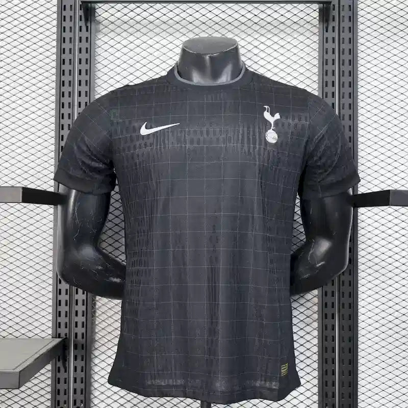 Maillot Tottenham concept " Noir " 2025/2026 Version Player YamaKits Foot