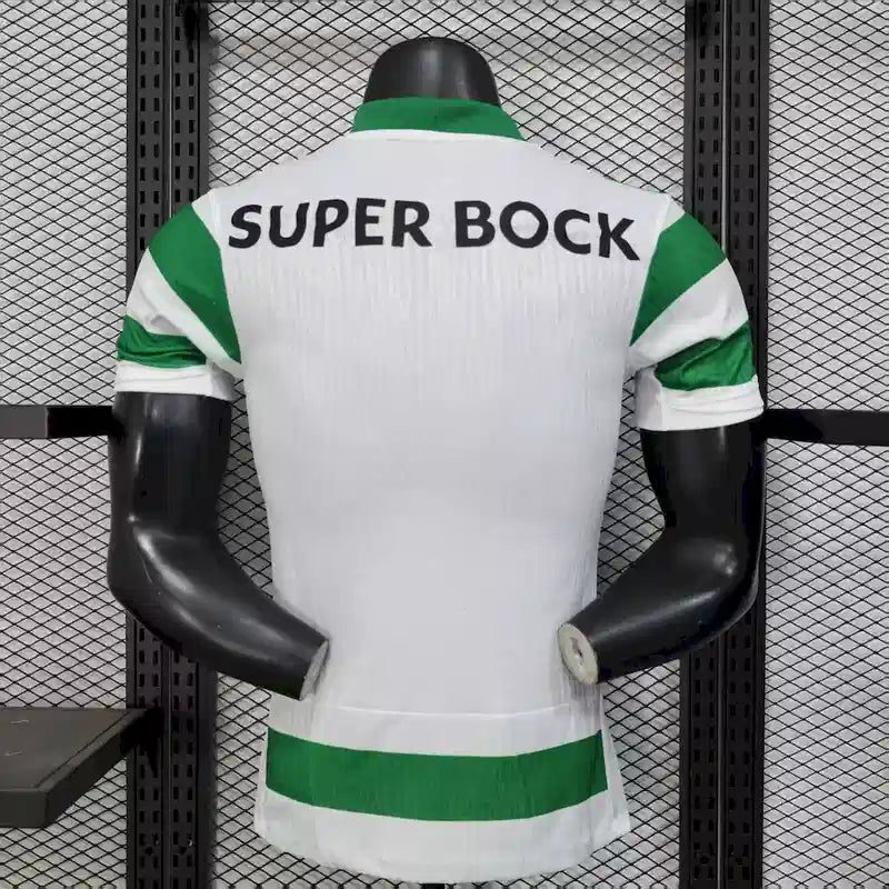 MAILLOT SPORTING LISBONNE DOMICILE 2025/2026 Version Player YamaKits Foot