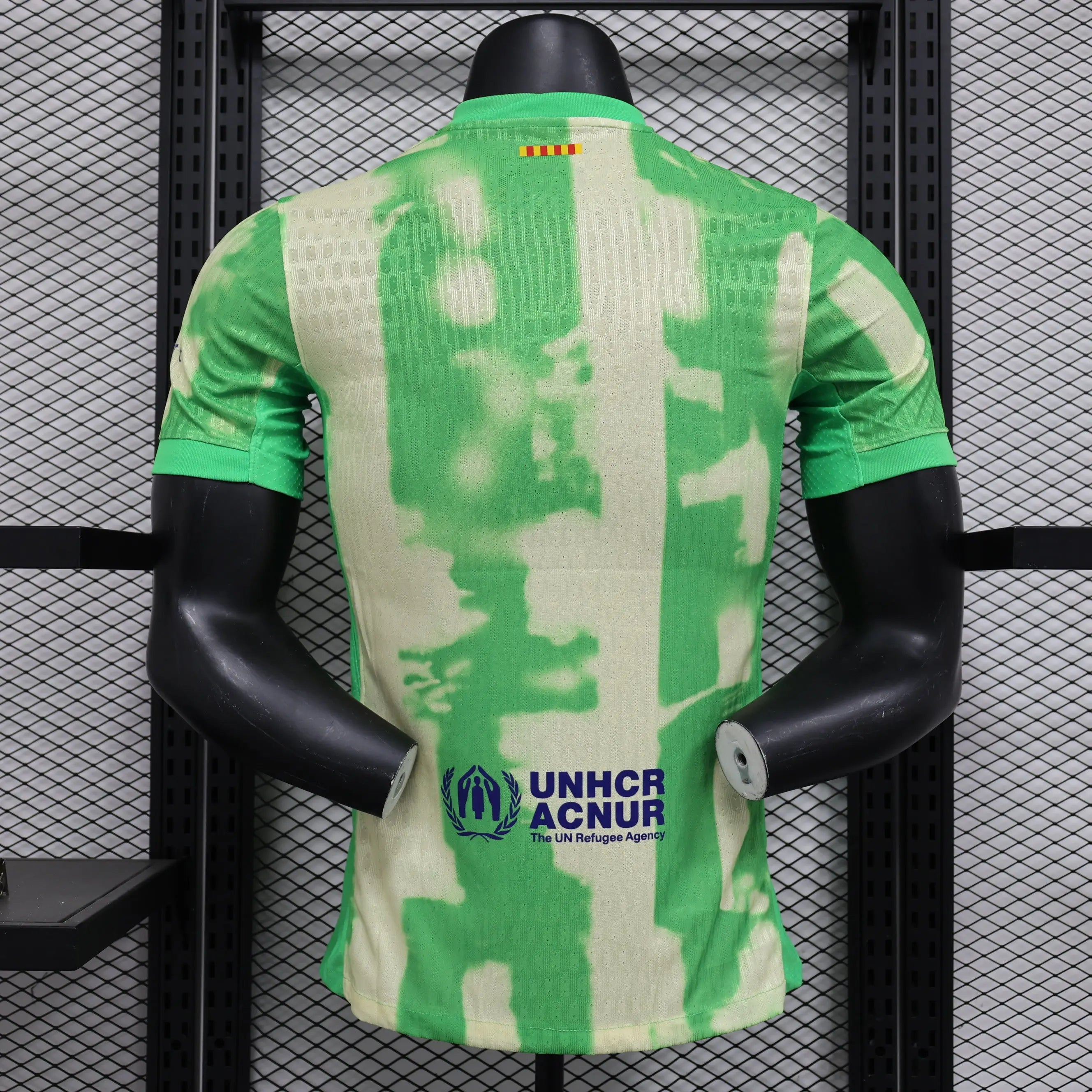 MAILLOT FC BARCELONE THIRD  "Vert" 2024/2025 Version Player YamaKits Foot