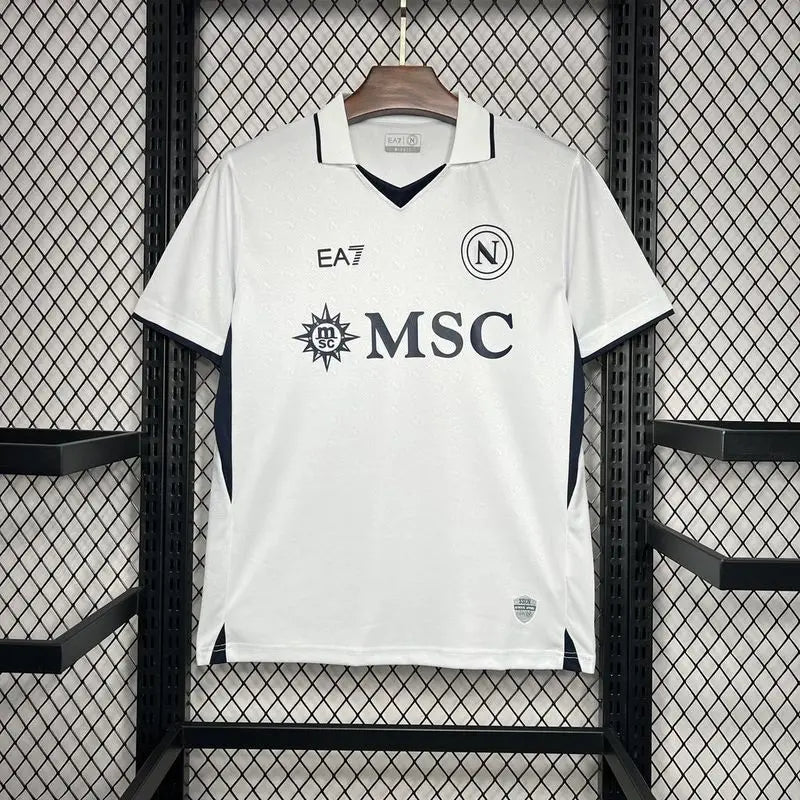 Maillot Napoli extérieur "Blanc" 2024/2025 YamaKits Foot