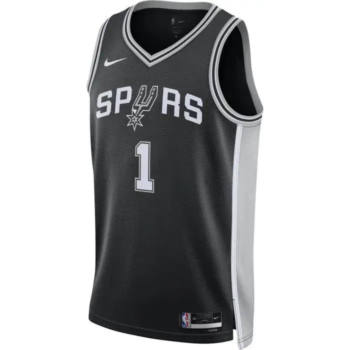 Maillot NBA Enfant Victor Wembanyama San Antonio Spurs Nike Icon - YamaKits