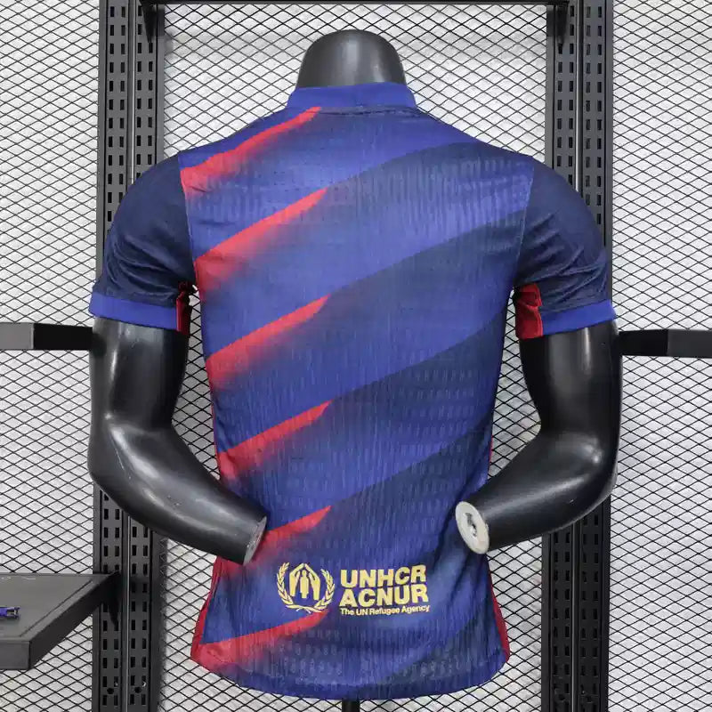 MAILLOT BARCELONNE CONCEPT "Rayures" 2025/2026 Version Player YamaKits Foot